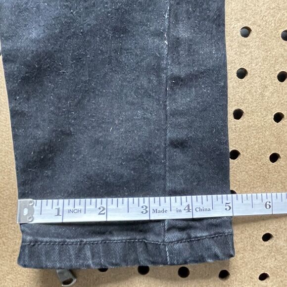 NWT Balmain Jeans Womens Size 26x31 Black Distressed Denim Moto Italy $2250 - Picture 13 of 13